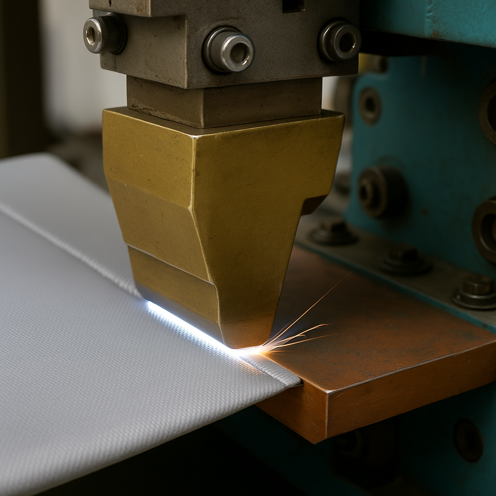 High-frequency welding seam process